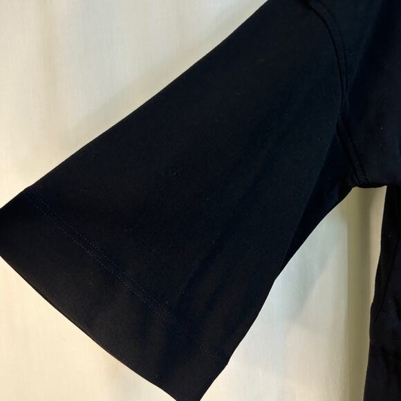 Garfield & Marks "The Front Jacket"  Tie Front Black Women's Plus Size XL NWT - Picture 4 of 10